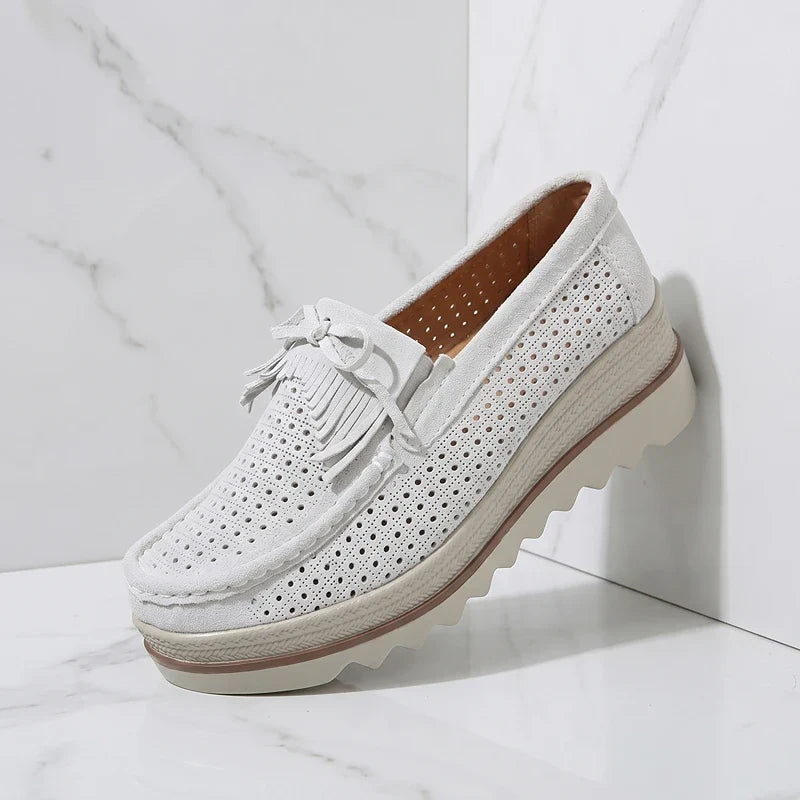 Adeline Suede Loafers