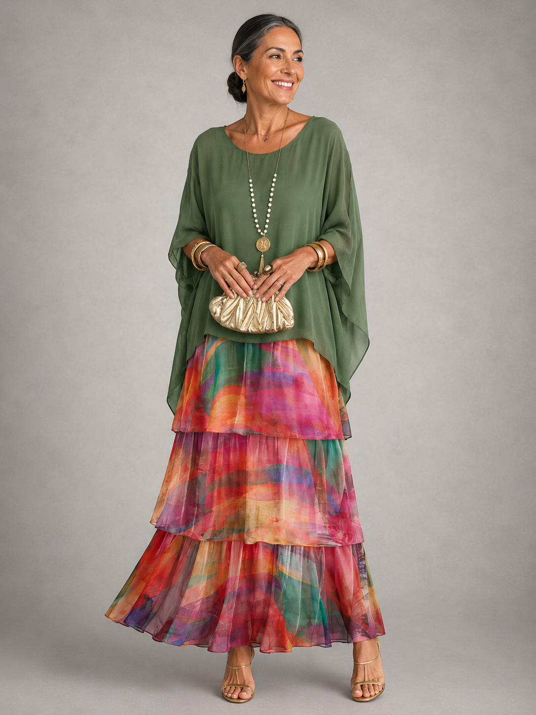 Rosalind Flowing Maxi Dress