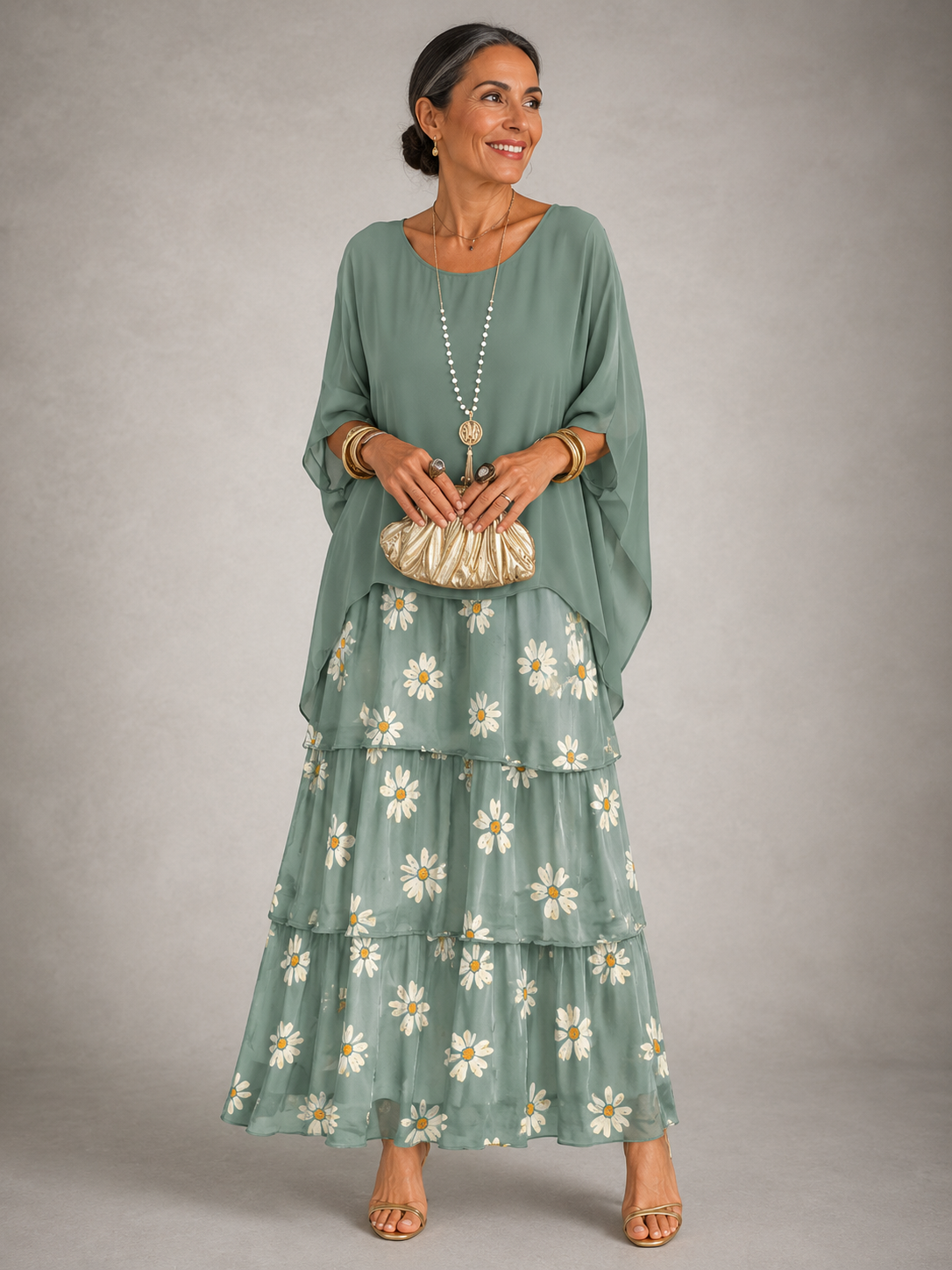 Rosalind Flowing Maxi Dress