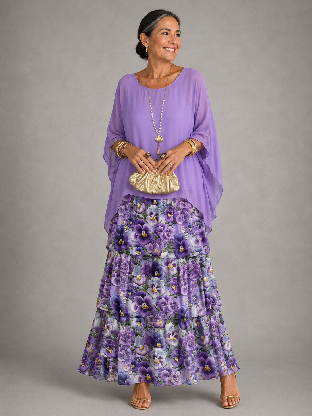 Rosalind Flowing Maxi Dress