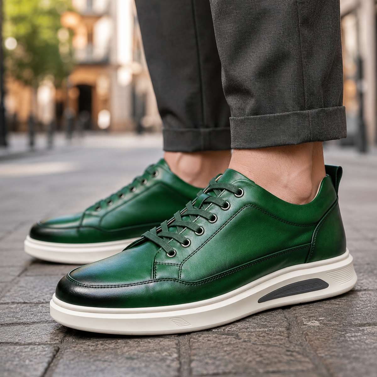 Weston Genuine Leather Sneakers