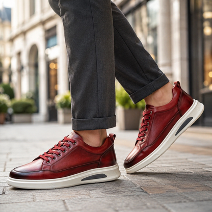 Weston Genuine Leather Sneakers