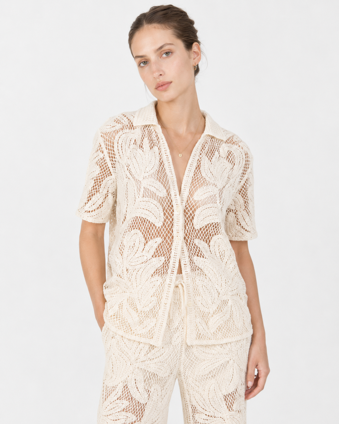 Santorini Crochet Co-ord Set