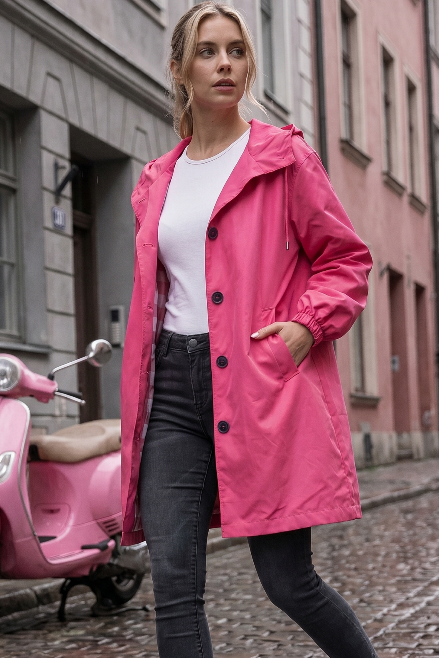 Brayley Windbreaker Rain Jacket