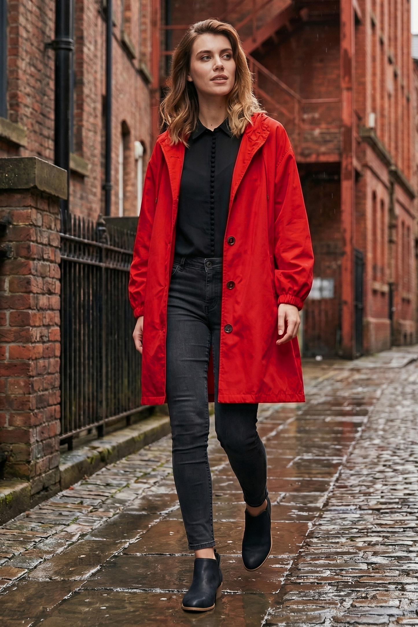 Brayley Windbreaker Rain Jacket