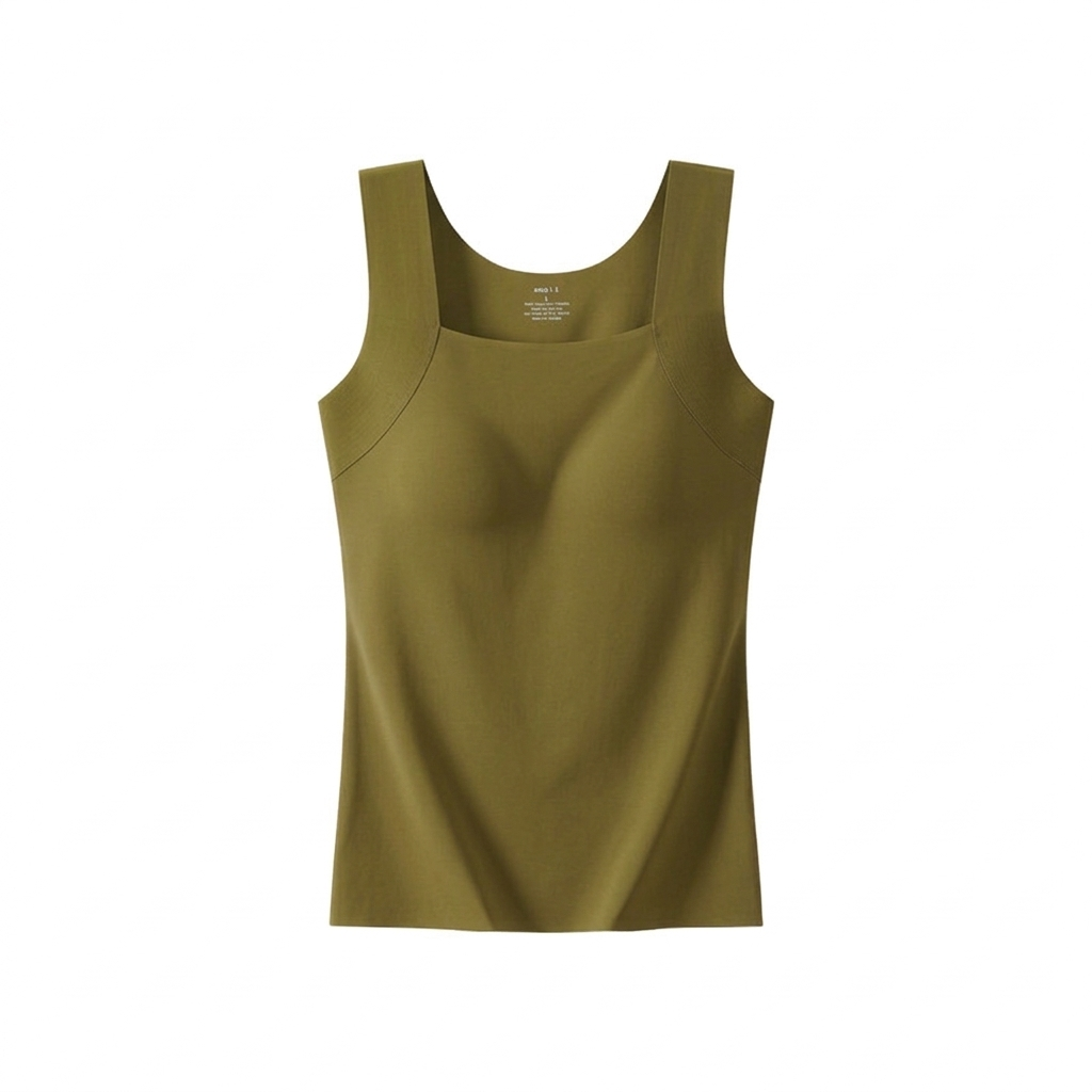 Front Support Built In Bra Tank