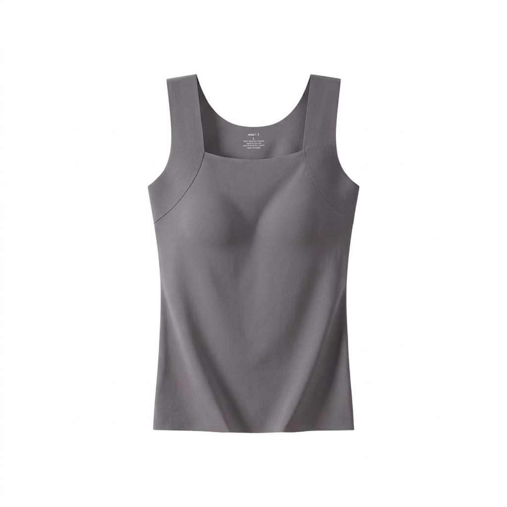 Front Support Built In Bra Tank