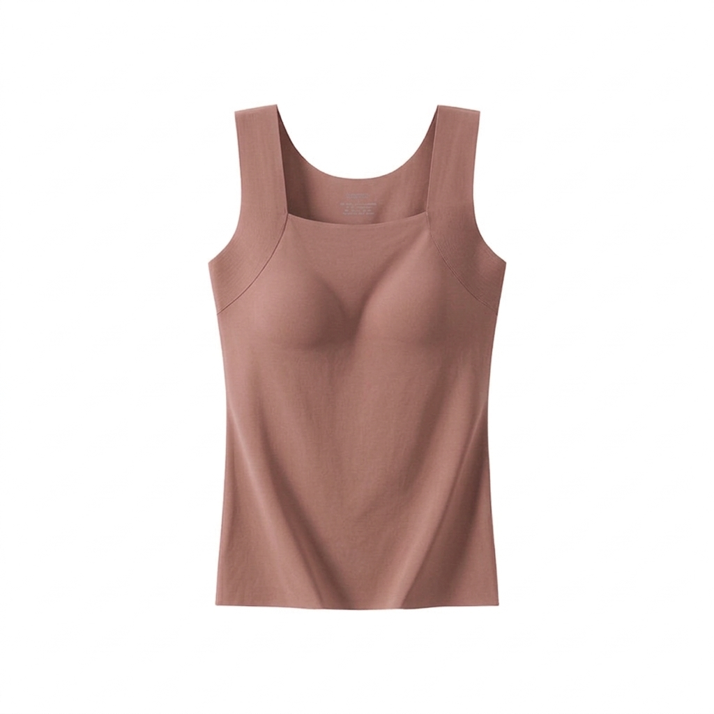 Front Support Built In Bra Tank