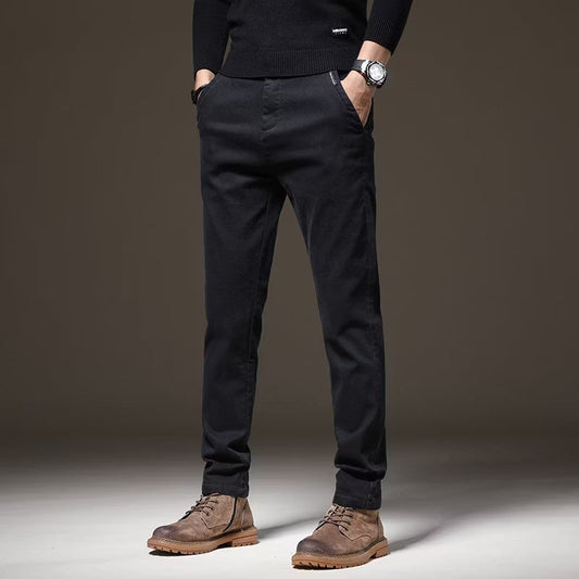 LANRIK Slim-Straight Casual Pants