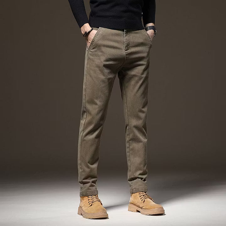 LANRIK Slim-Straight Casual Pants