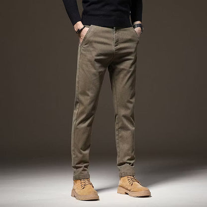 LANRIK Slim-Straight Casual Pants