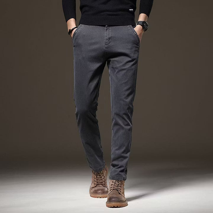 LANRIK Slim-Straight Casual Pants