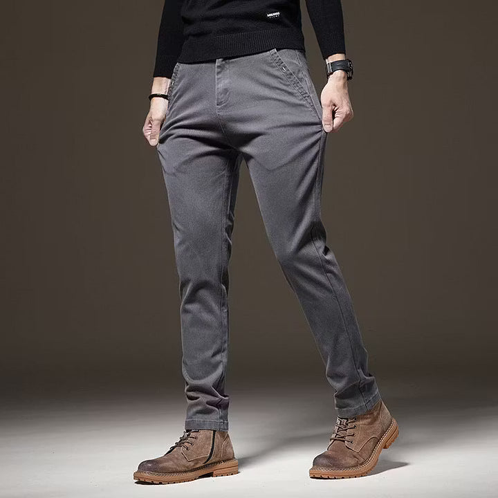 LANRIK Slim-Straight Casual Pants