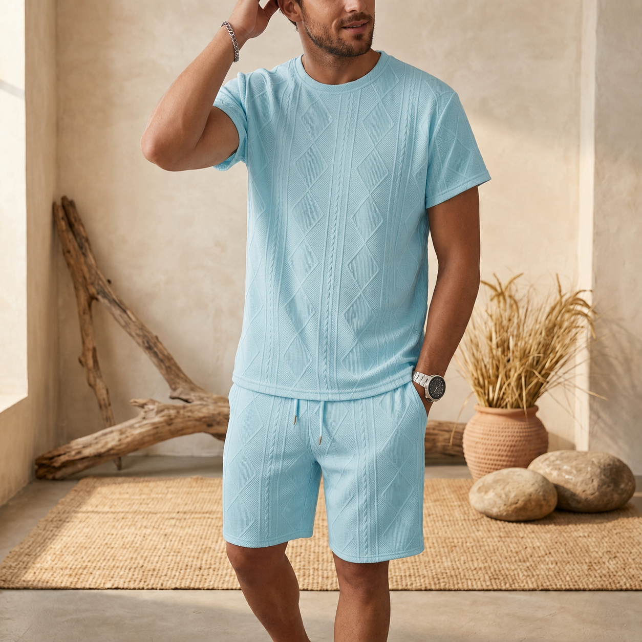 Capri Knit Lounge Set