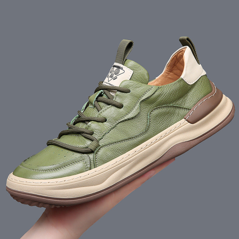 Kensington Leather Trainer