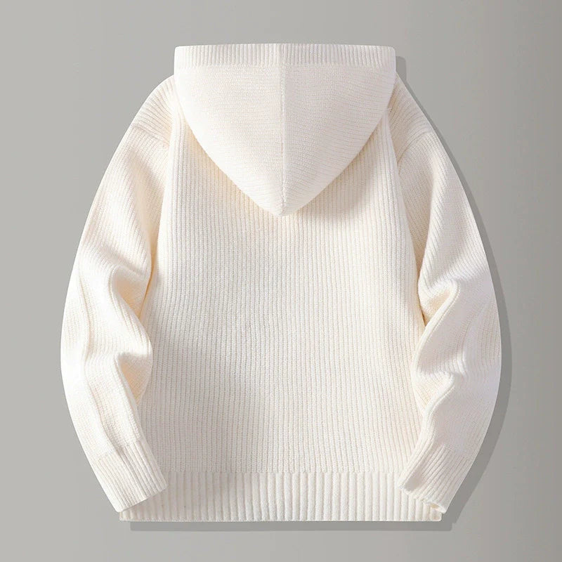 Harrison Hooded Knit Cardigan