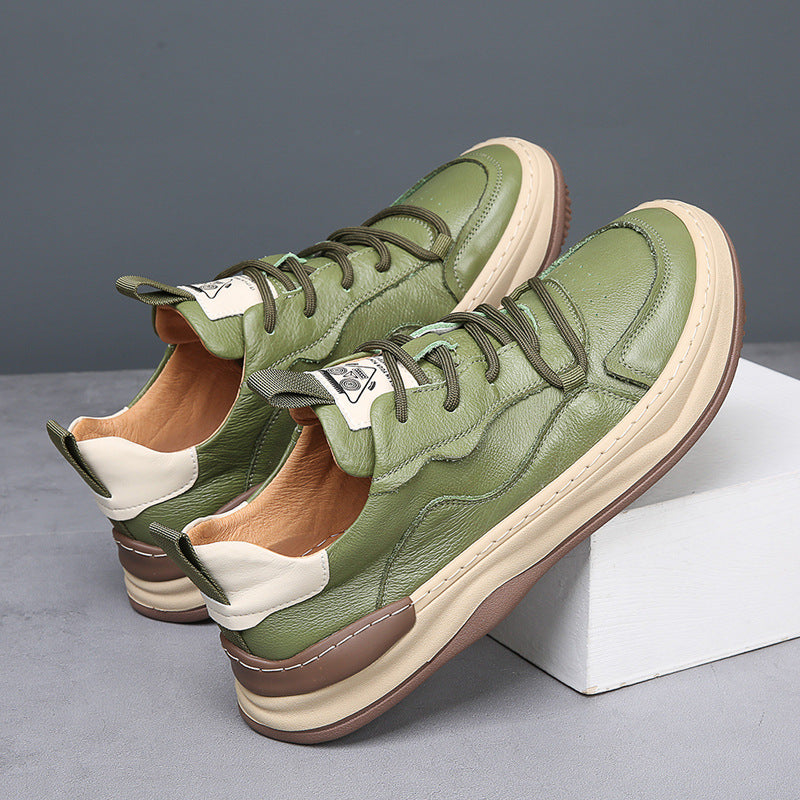 Kensington Leather Trainer