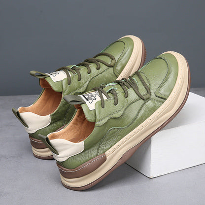 Kensington Leather Trainer