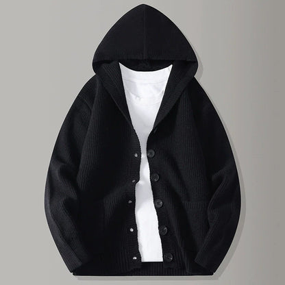 Harrison Hooded Knit Cardigan