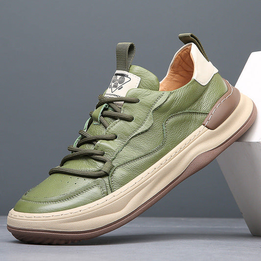 Kensington Leather Trainer