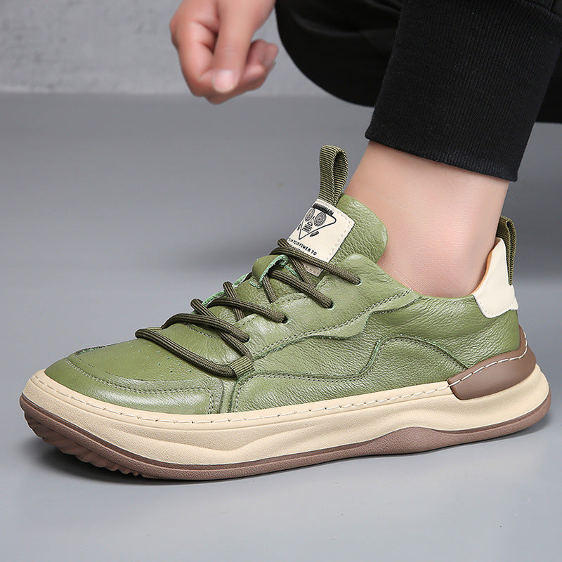 Kensington Leather Trainer
