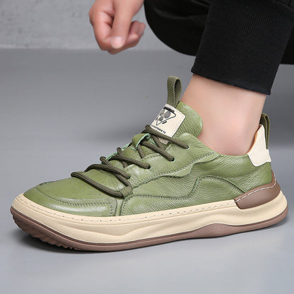 Kensington Leather Trainer