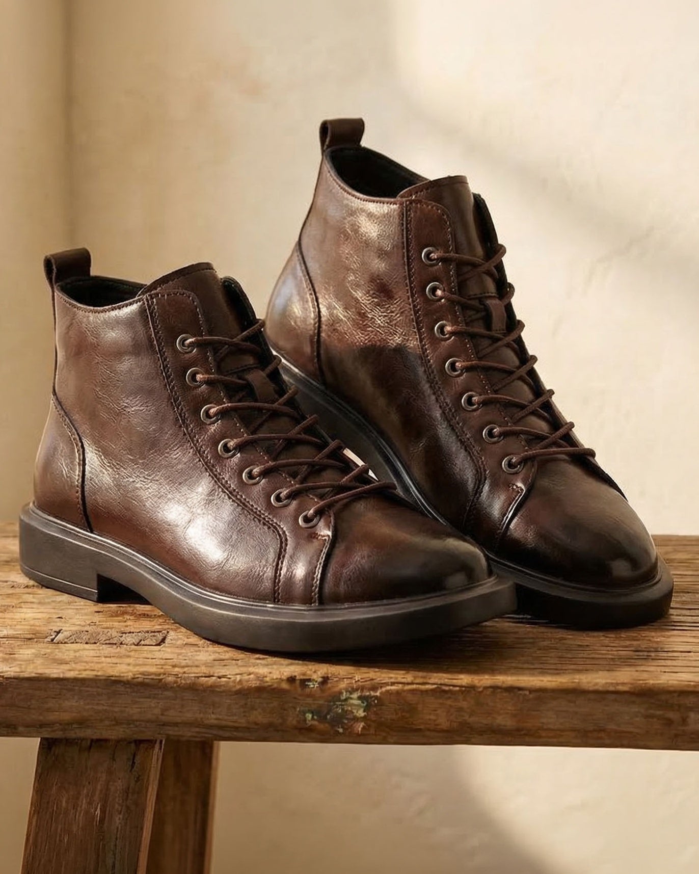 Riccardo Leather Boots