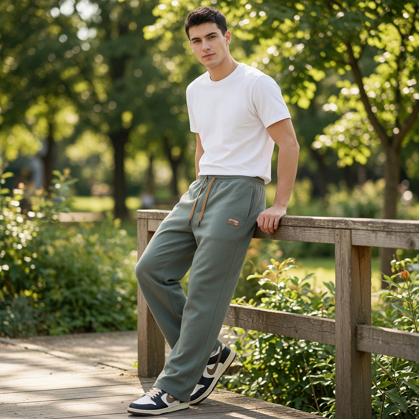 RASTA Loose Fit Casual Pants