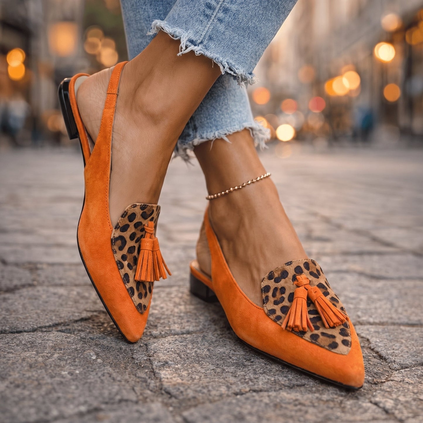 Aldgate Tassel Sandals