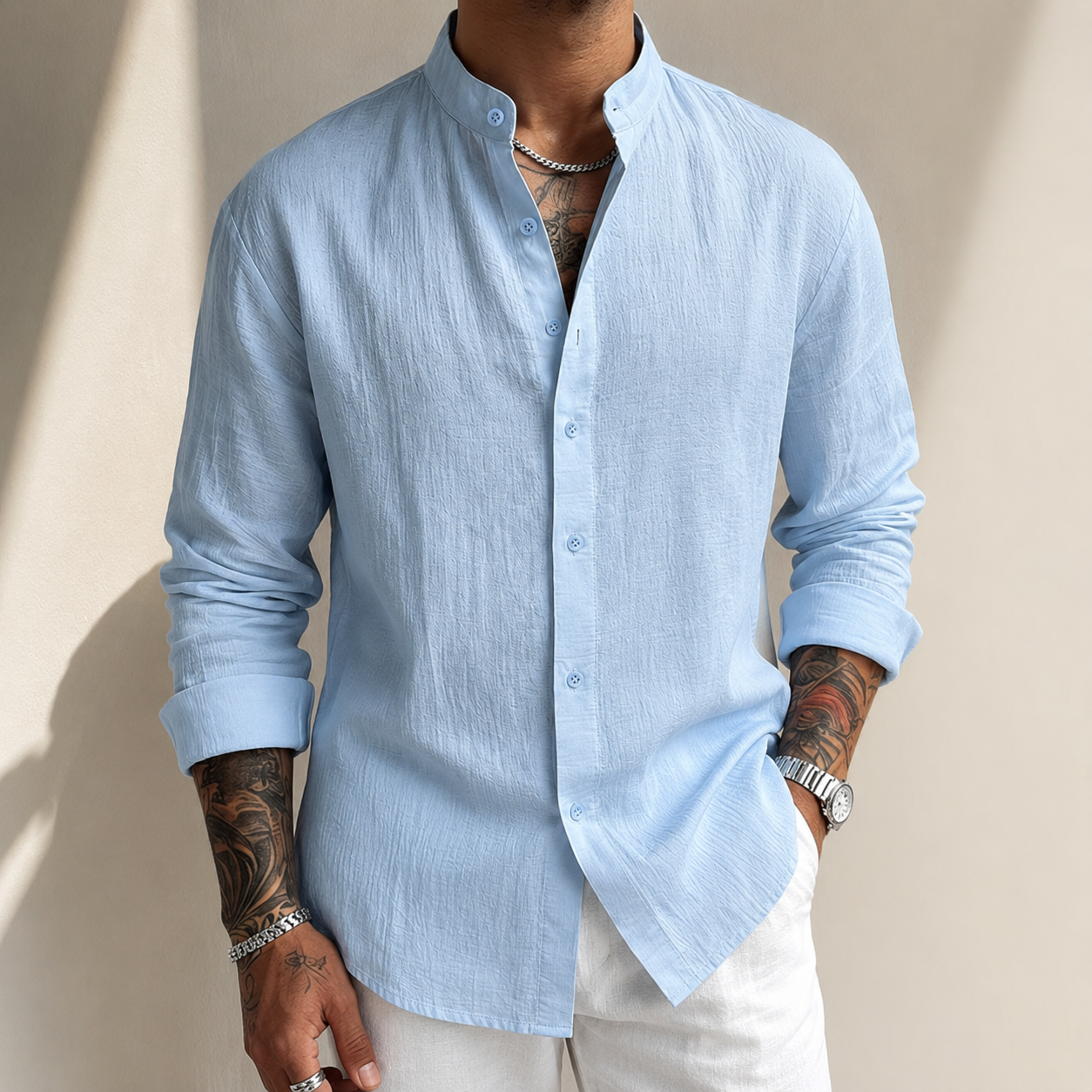Rothwell Linen Button Shirt