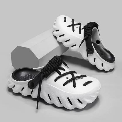 Ridge Laced Clogs