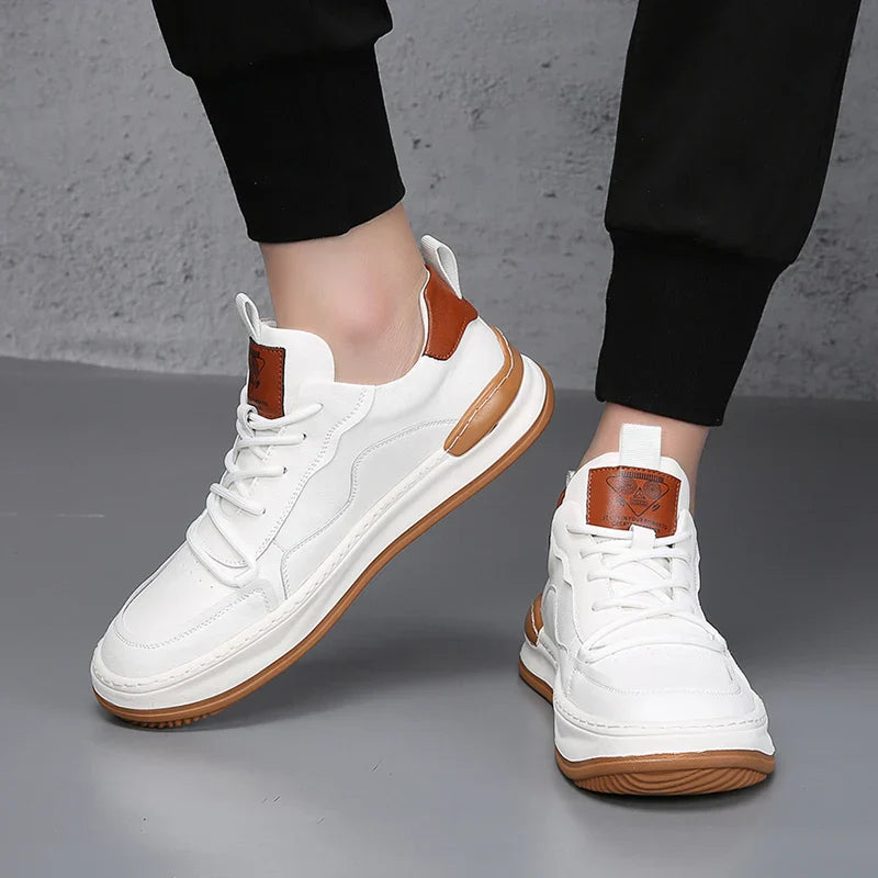 Kensington Leather Trainer