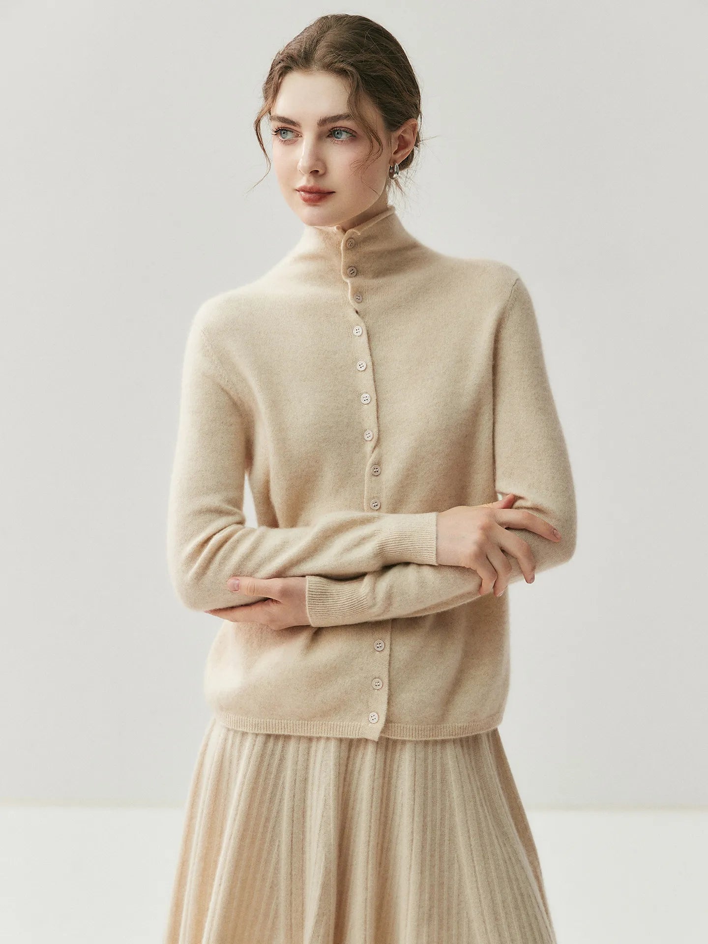 Claudette Cashmere Cardigan