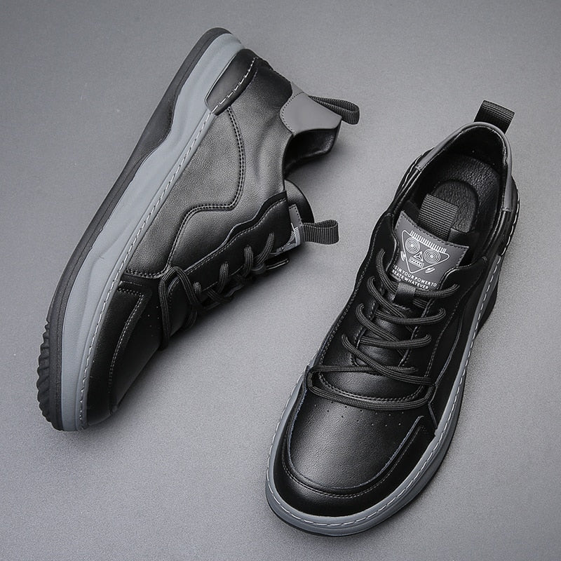 Kensington Leather Trainer