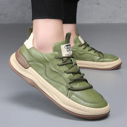 Kensington Leather Trainer