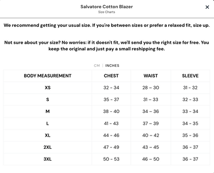 Salvatore Cotton Blazer