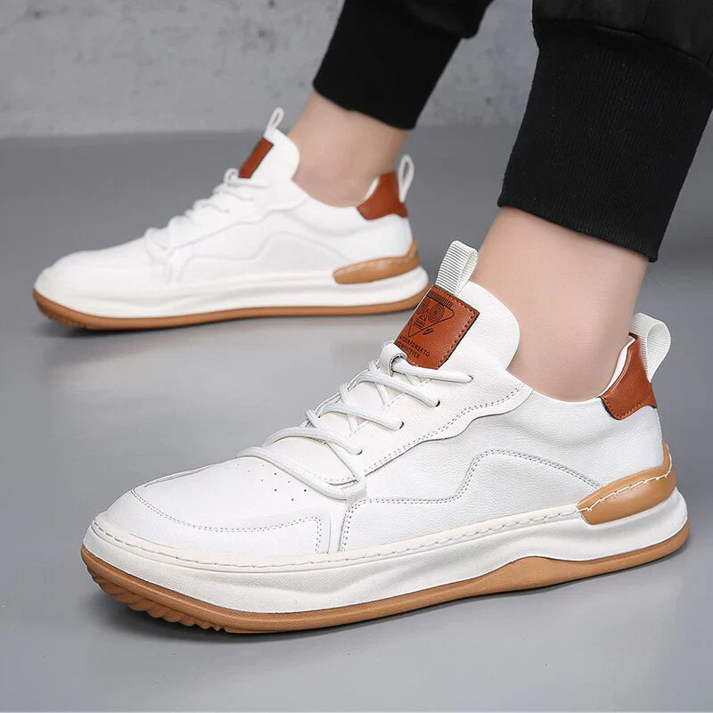 Kensington Leather Trainer