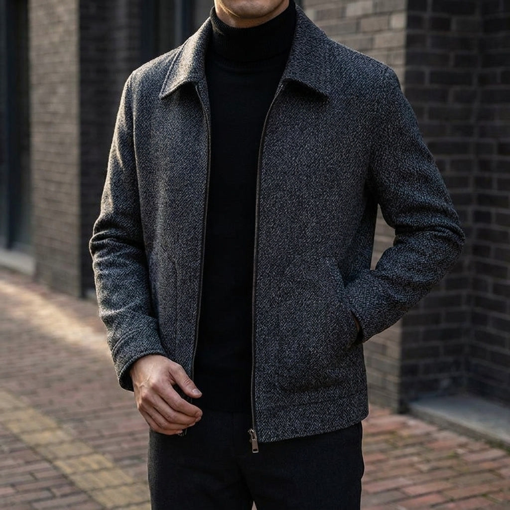Graham Knit Wool Jacket