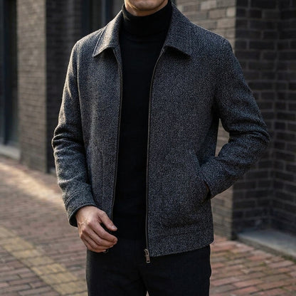 Graham Knit Wool Jacket