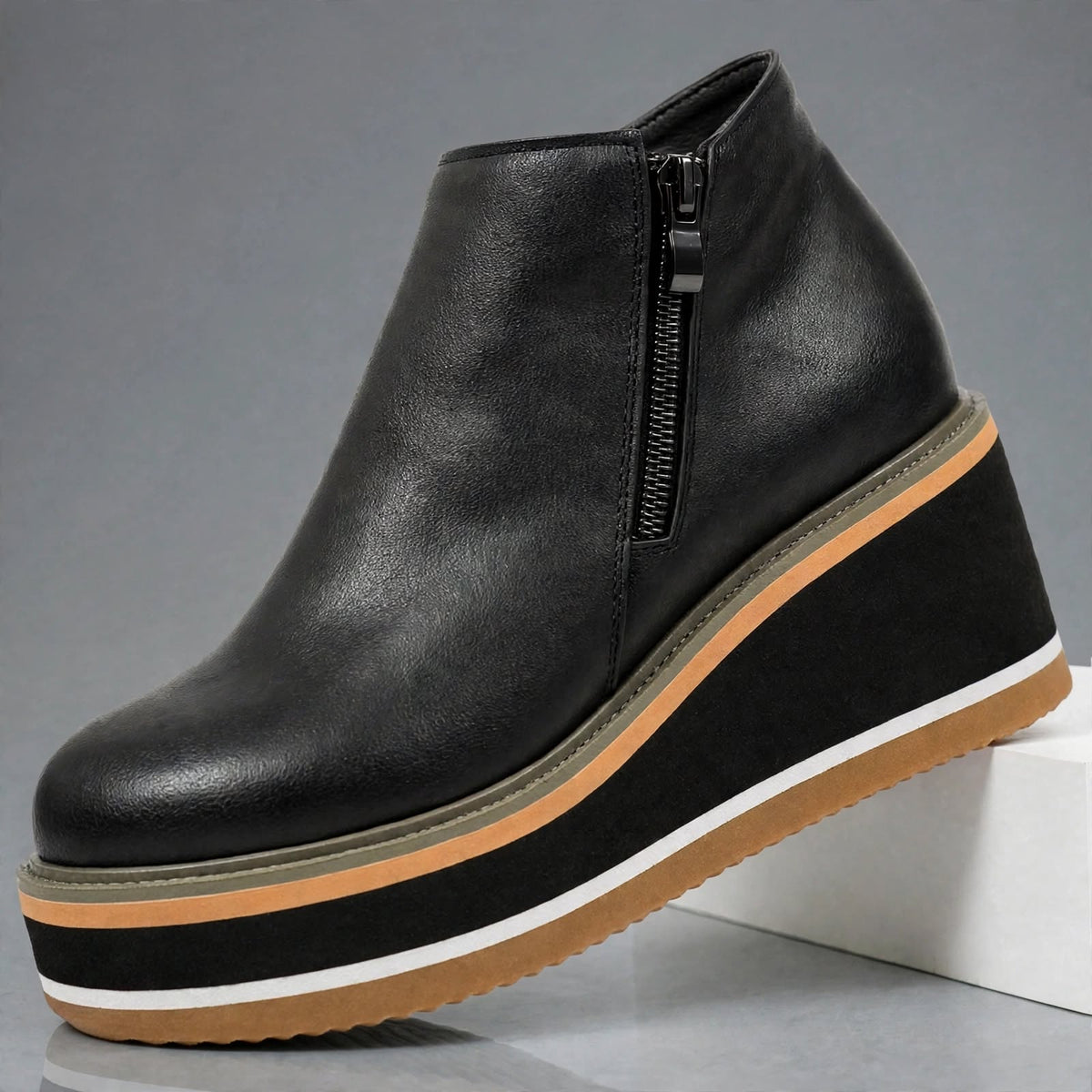 Giselle Stylish Wedge Boots