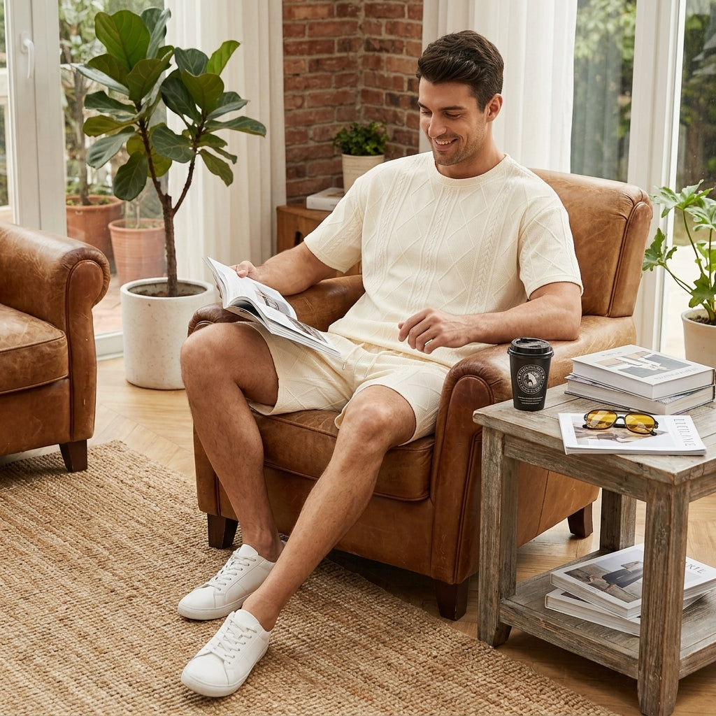 Capri Knit Lounge Set