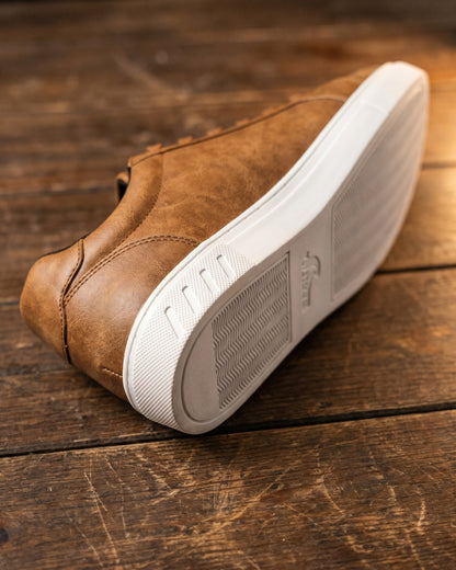 Vittorio Faux Leather Low-Top Sneaker