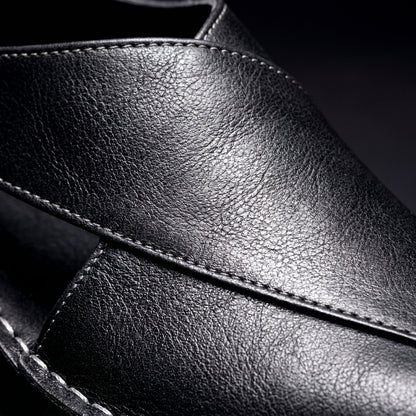 Stefano Leather Mules