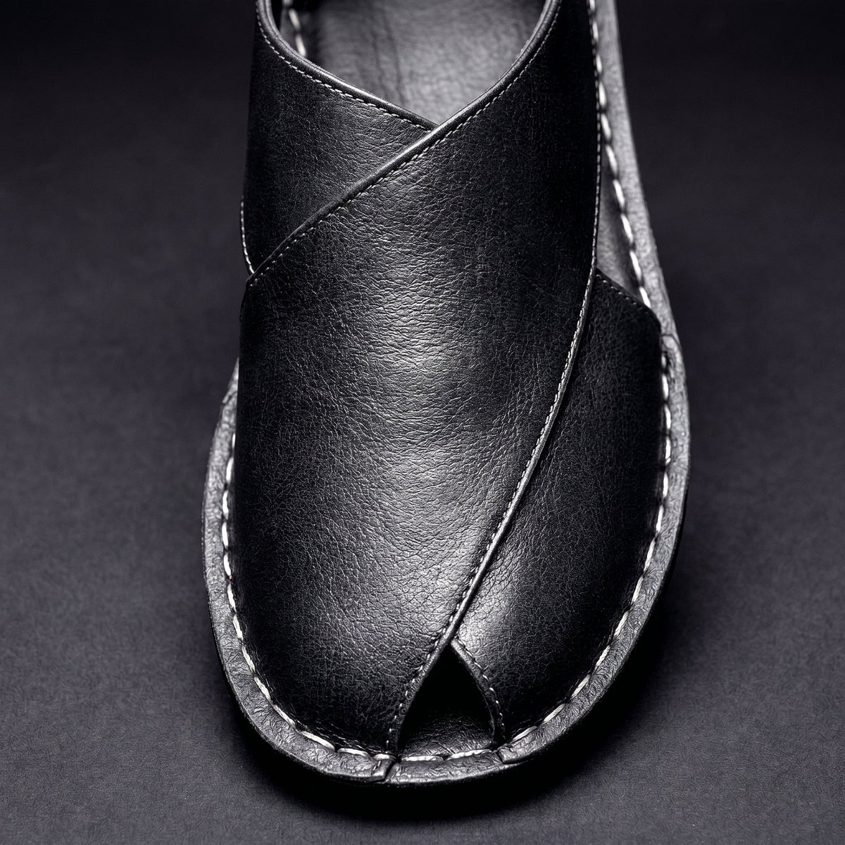 Stefano Leather Mules