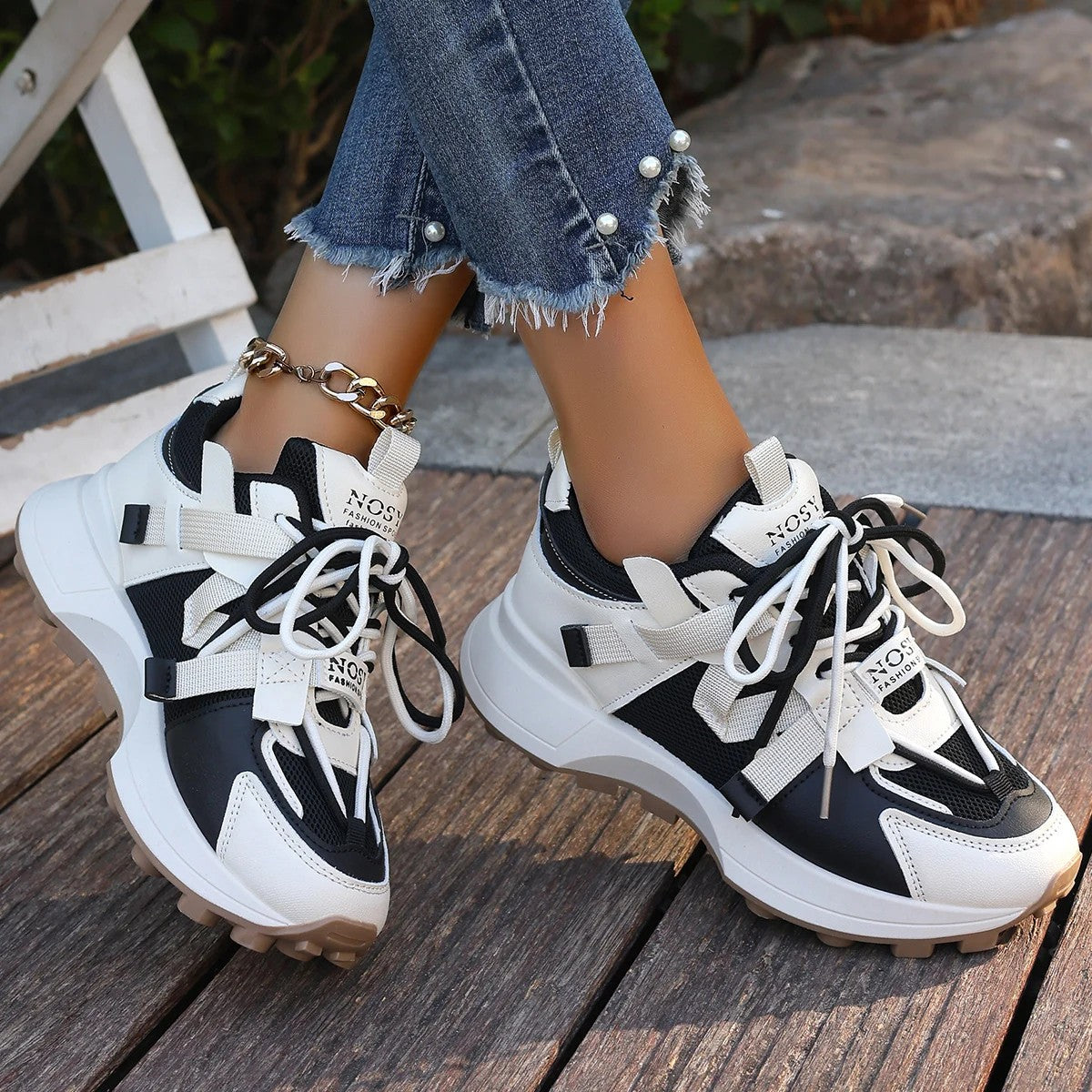 Patchina Platform Sneakers