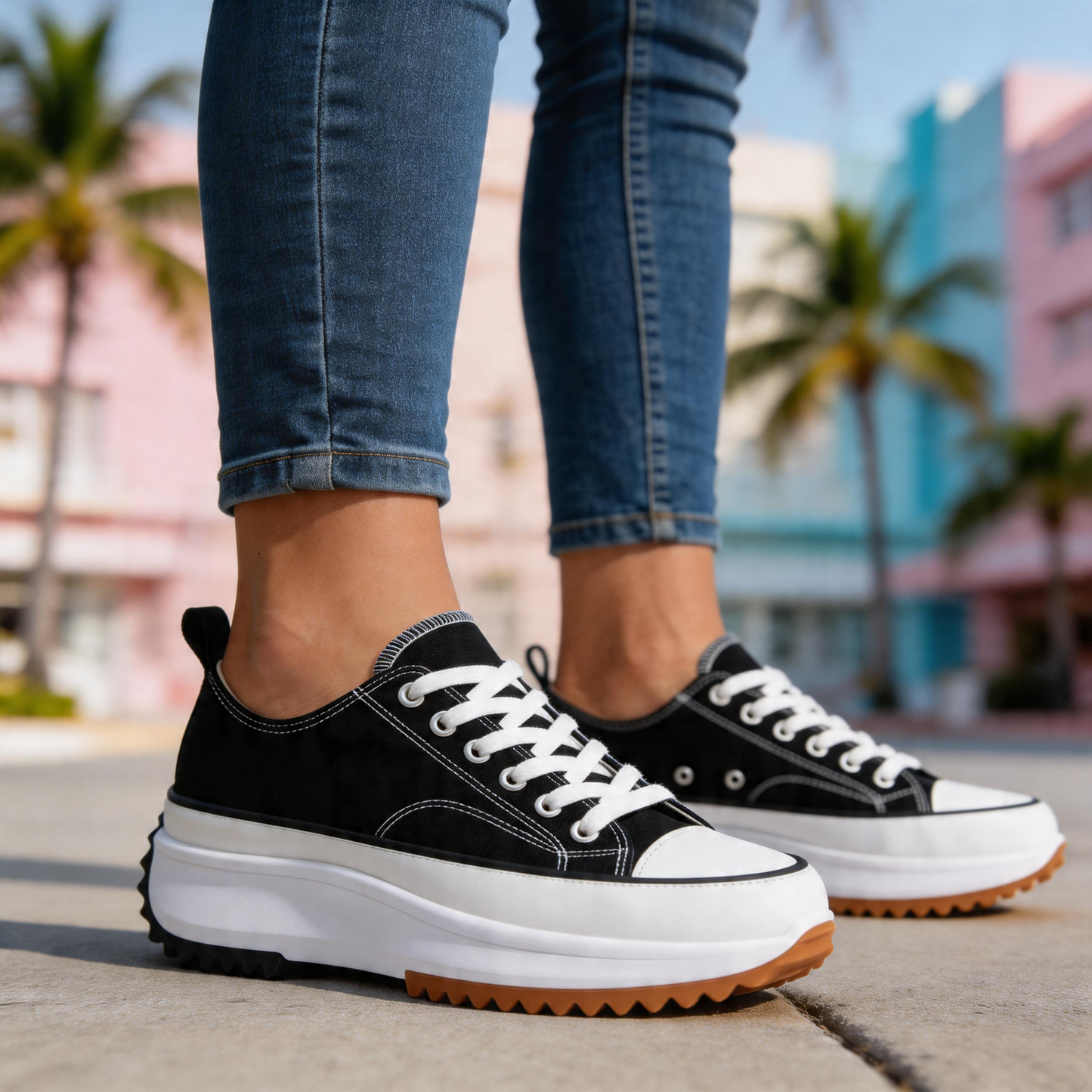 Ella Platform Sneakers