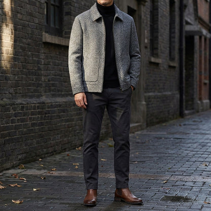 Graham Knit Wool Jacket