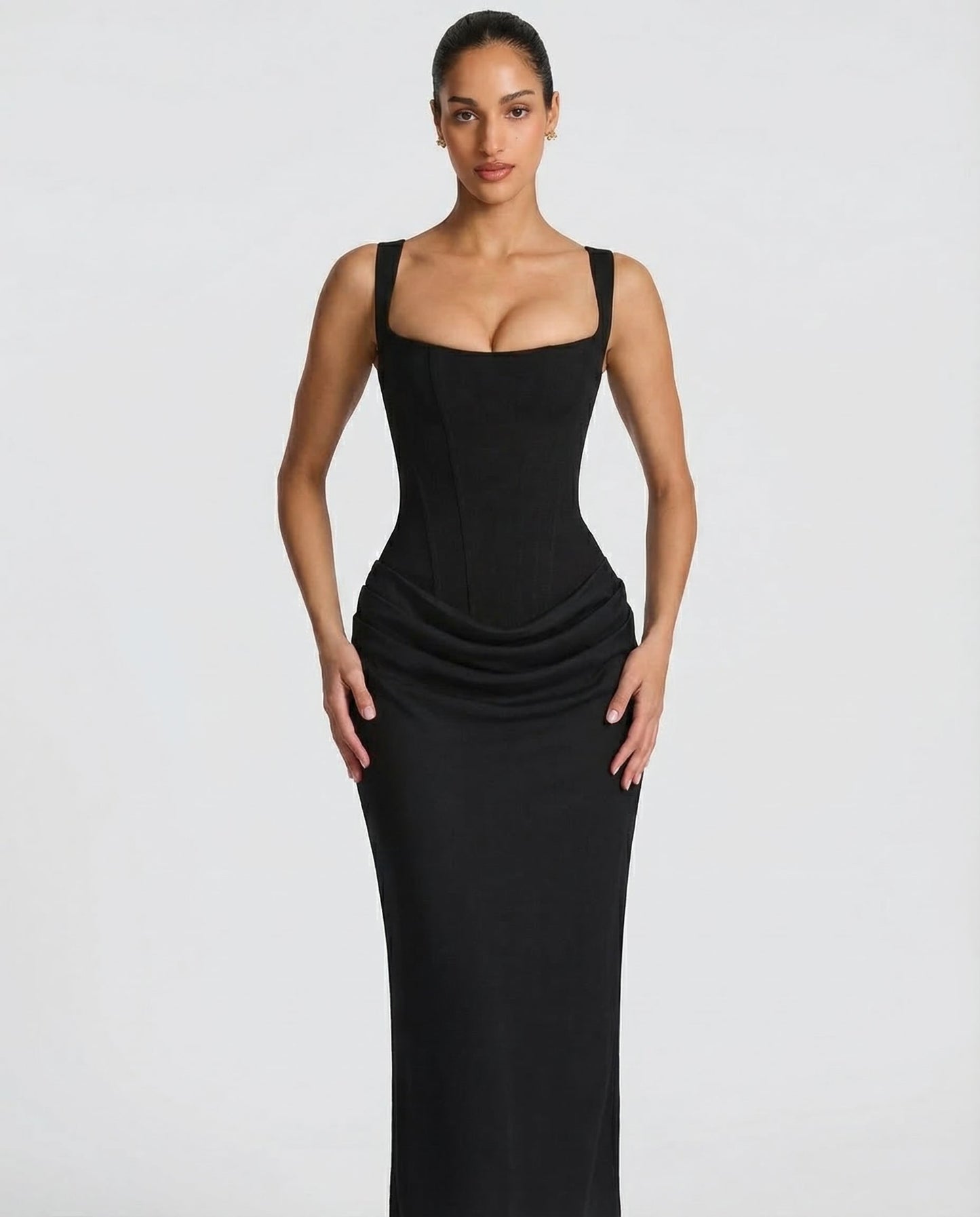 Dahlia Hourglass Maxi Dress