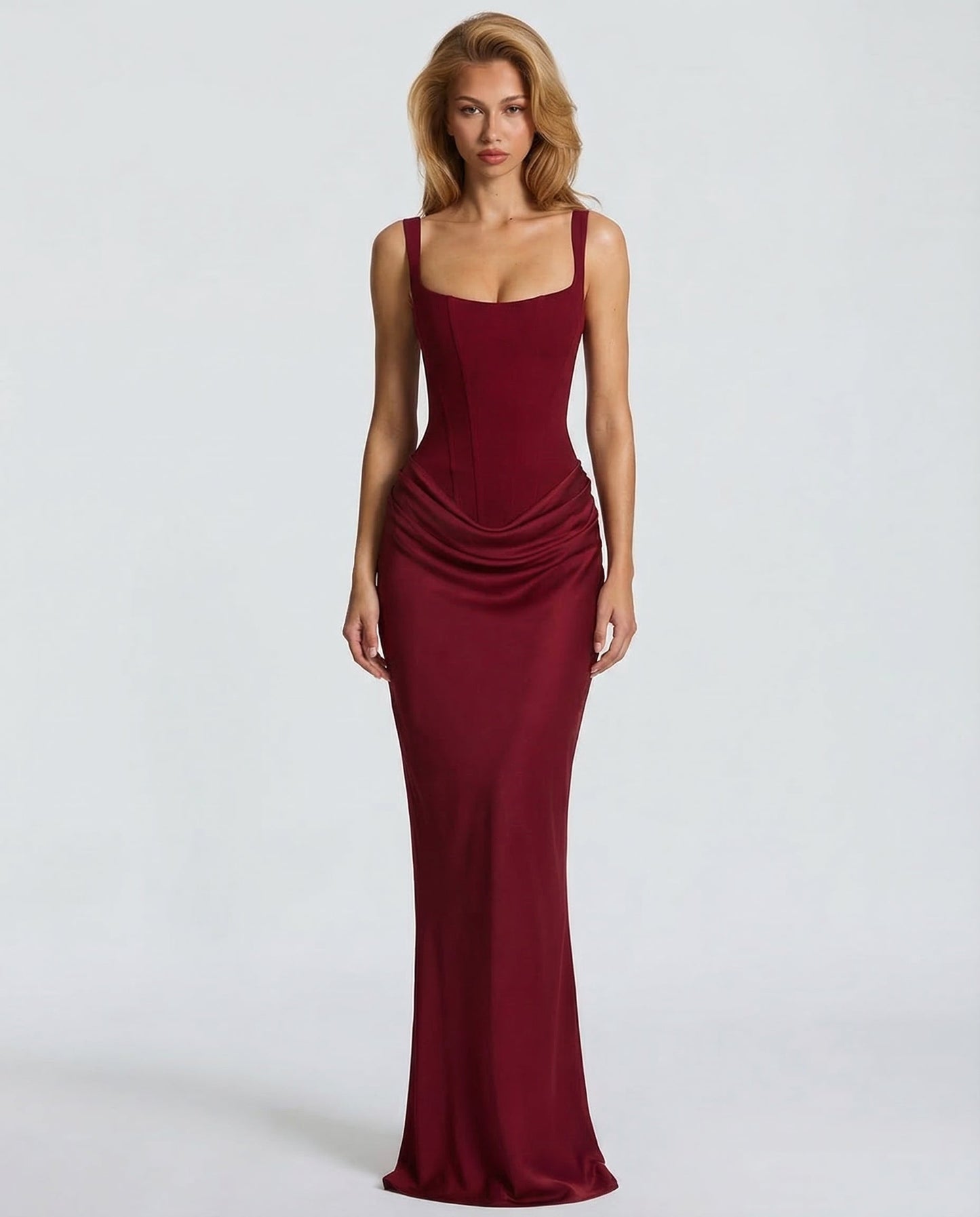 Dahlia Hourglass Maxi Dress