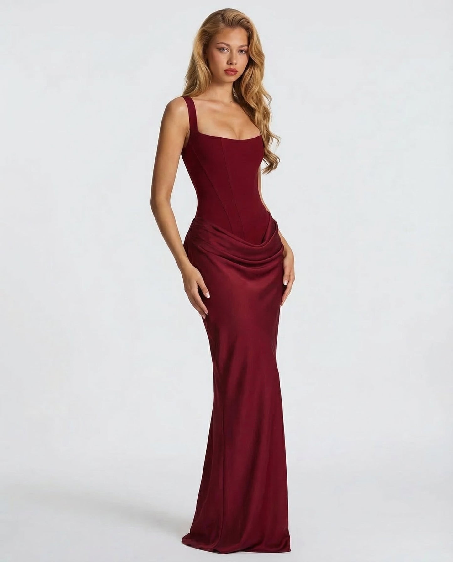 Dahlia Hourglass Maxi Dress